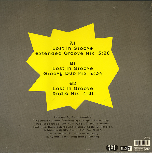 Deskee - Lost In Groove (David Morales Remix) | 101 Records (SPV 050-10215) - 2 Deskee - Lost In Groove (David Morales Remix) | 101 Records (SPV 050-10215) - 2
