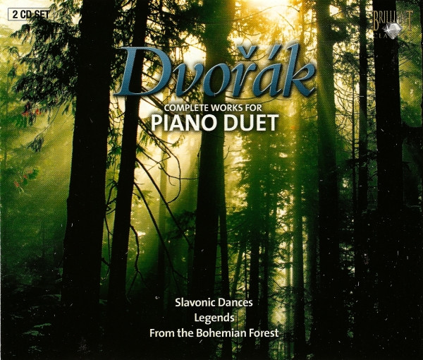 Antonín Dvořák - Complete Works For Piano Duet (Slavonic Dances, Legends, From The Bohemian Forest) | Brilliant Classics (92274)