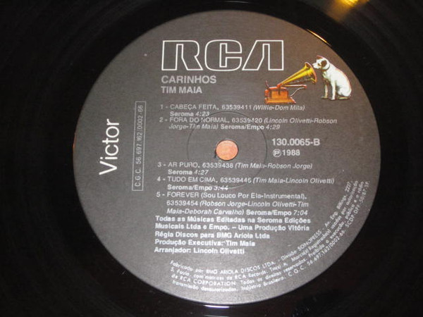 Tim Maia - Carinhos | RCA (130.0065) - 3