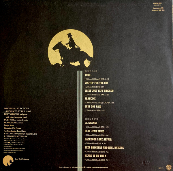 ZZ Top - The Best Of ZZ Top | Warner Bros. Records (WB 56 598) - 4