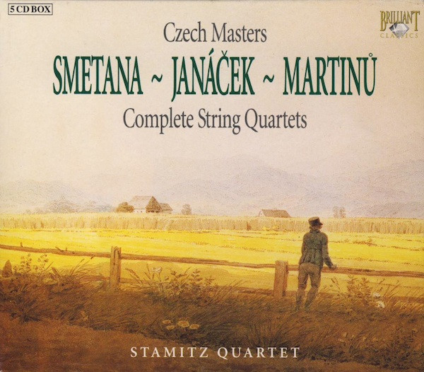 Bedřich Smetana ∼ Leoš Janáček ∼ Bohuslav Martinů , Stamic Quartet - Czech Masters (Complete String Quartets) | Brilliant Classics (6473) Bedřich Smetana ∼ Leoš Janáček ∼ Bohuslav Martinů , Stamic Quartet - Czech Masters (Complete String Quartets) | Brilliant Classics (6473)