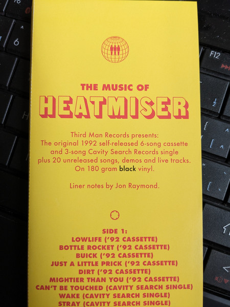 Heatmiser - The Music Of Heatmiser | Third Man Records (TMR-899) - 3 Heatmiser - The Music Of Heatmiser | Third Man Records (TMR-899) - 3