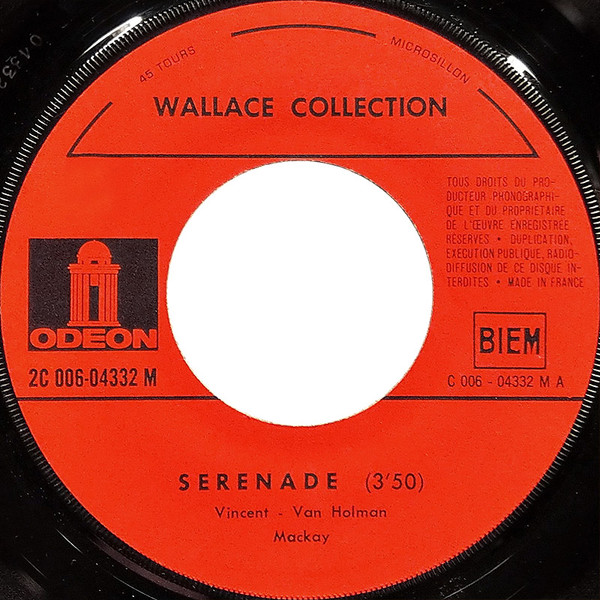 Wallace Collection - Serenade | Odeon (2C006-04332 M)