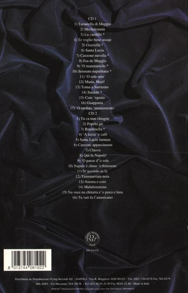 Orchestra Stabile Della Canzone Napoletana G. Anepeta - Concerto Napoletano | Flying Records Italia (FIT 010 CD) - 2 Orchestra Stabile Della Canzone Napoletana G. Anepeta - Concerto Napoletano | Flying Records Italia (FIT 010 CD) - 2
