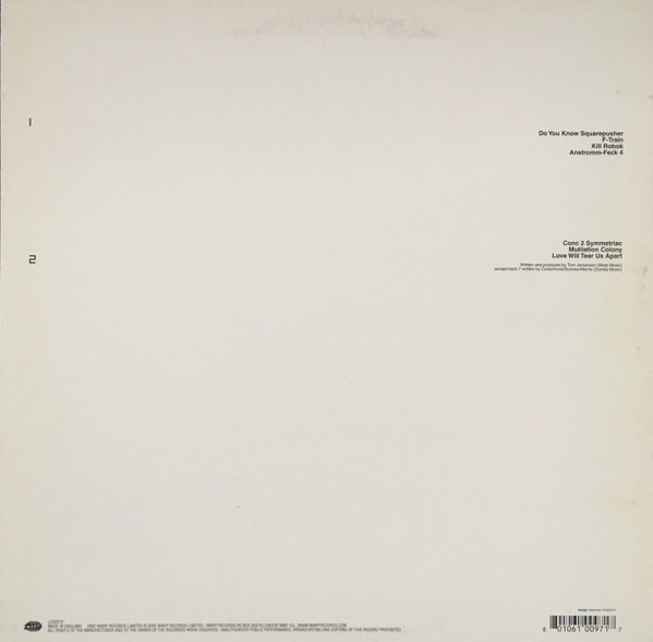 Squarepusher - Do You Know Squarepusher | Warp Records (WARPLP97) - 2
