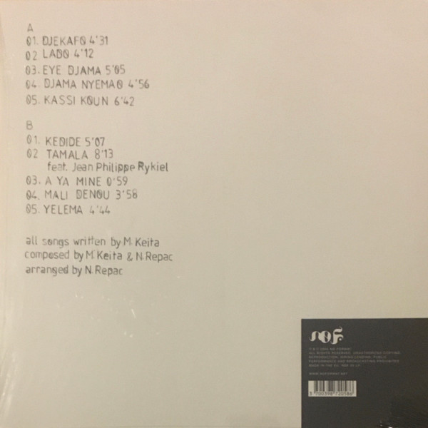 Mamani Keita By Nicolas Repac - Yelema | No Format (NØF. LP 09) - 2