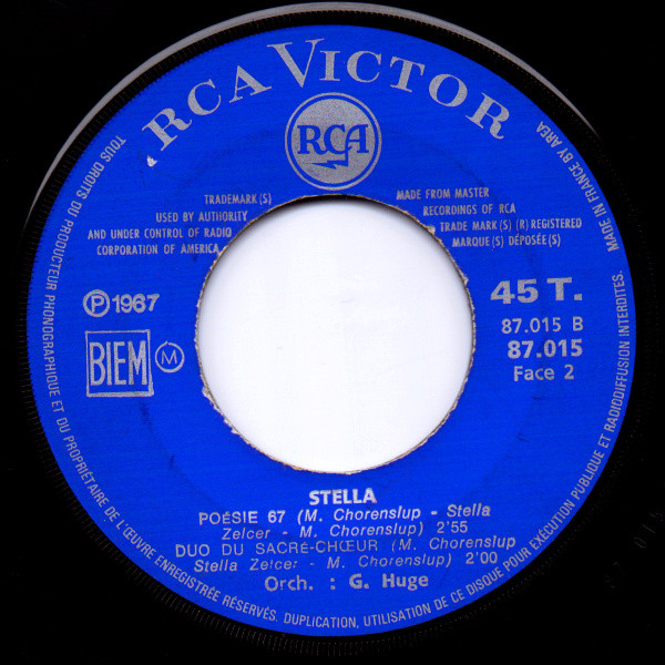 Stella - Carnet De Balles | RCA Victor (87.015) - 4 Stella - Carnet De Balles | RCA Victor (87.015) - 4