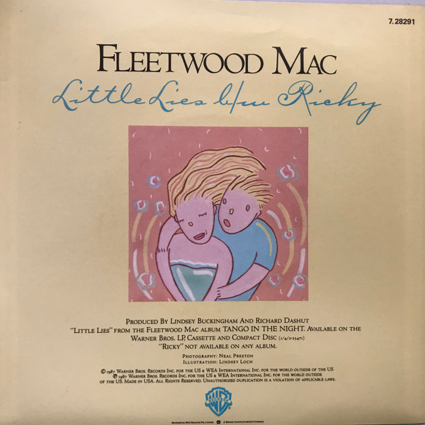 Fleetwood Mac - Little Lies | Warner Bros. Records (7-28291) - 2