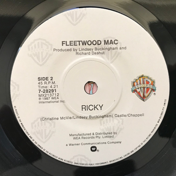 Fleetwood Mac - Little Lies | Warner Bros. Records (7-28291) - 4