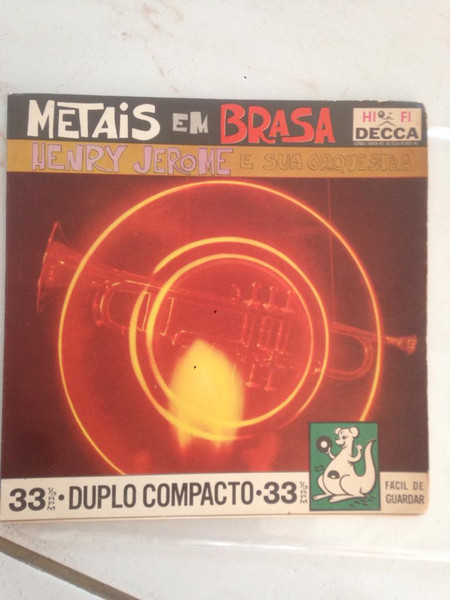 Henry Jerome E Sua Orquestra - Metais Em Brasa | Decca (DCD-33-4) - main