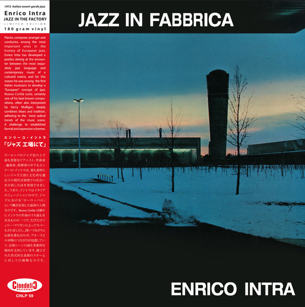 Enrico Intra - Jazz In Fabbrica | Cinedelic Records (CNLP59)