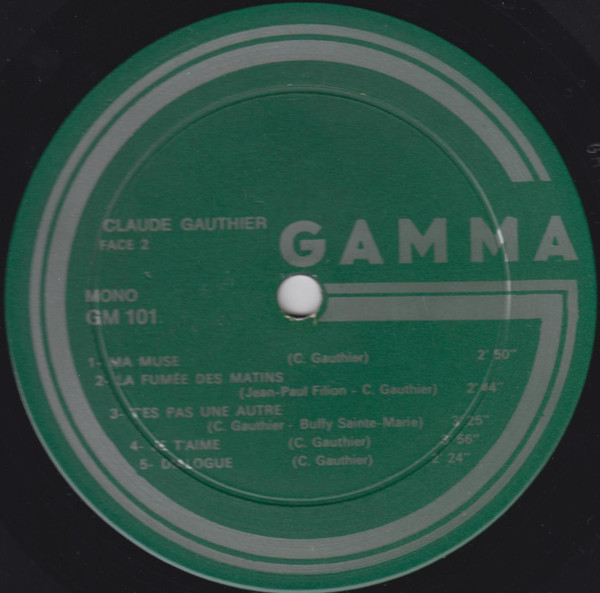 Claude Gauthier - Claude Gauthier | Gamma (GM 101) - 4