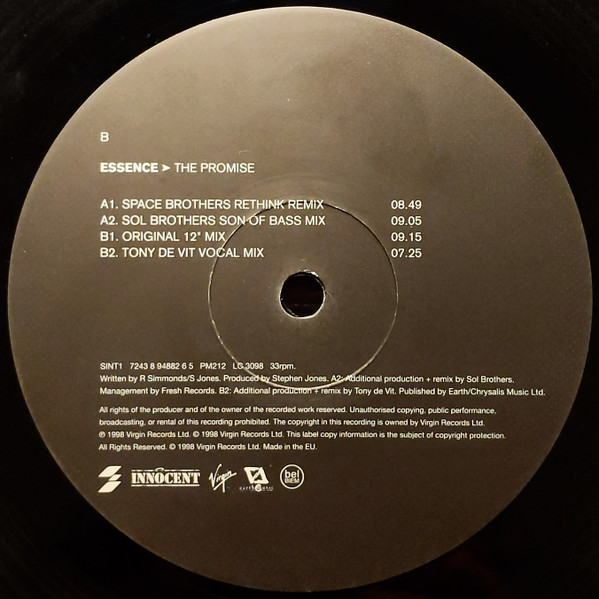 Essence - The Promise | Innocent (SINT 1) - 4