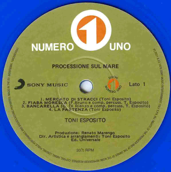 Tony Esposito - Processione Sul Mare | Sony Music (19439856841) - 3 Tony Esposito - Processione Sul Mare | Sony Music (19439856841) - 3