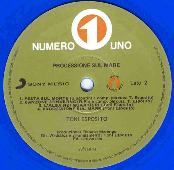 Tony Esposito - Processione Sul Mare | Sony Music (19439856841) - 4 Tony Esposito - Processione Sul Mare | Sony Music (19439856841) - 4