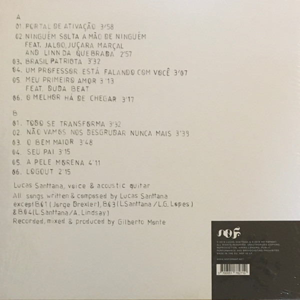 Lucas Santtana - O Céu É Velho Há Muito Tempo | No Format (NØF 45 LP) - 2