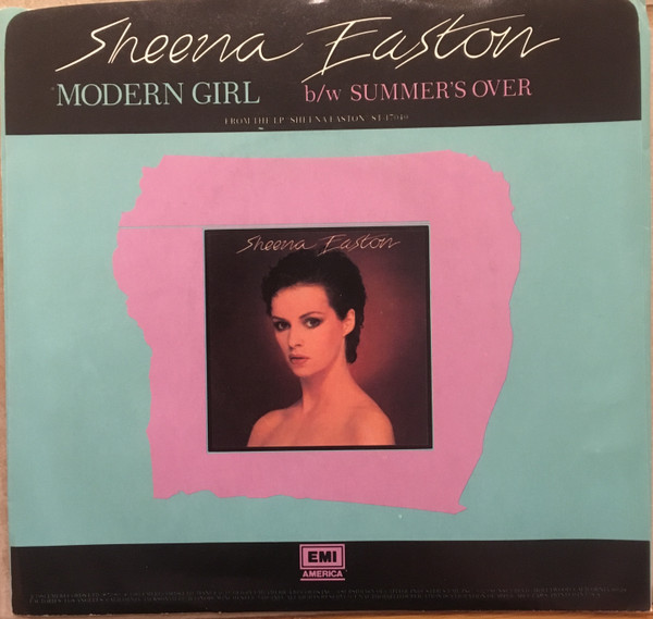 Sheena Easton - Modern Girl / Summer's Over (7") [Vinyl] | EMI America (8080) - 3