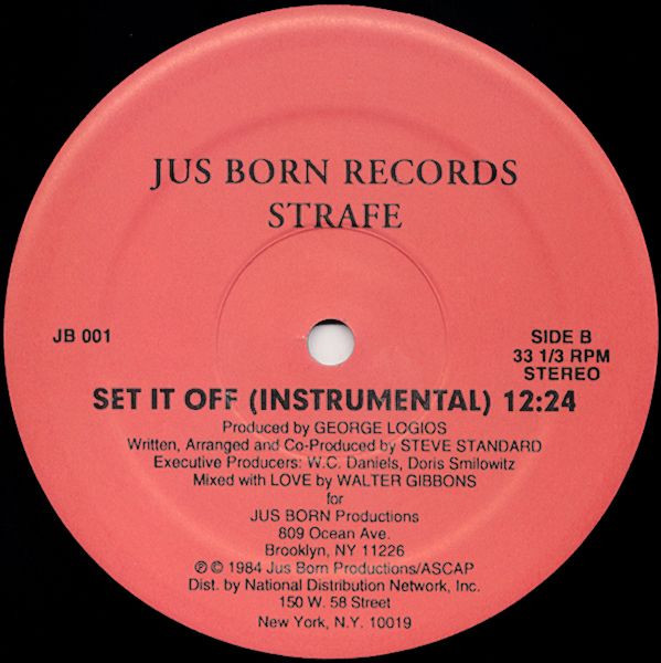 Strafe - Set It Off | Jus Born Records (JB 001) - 2
