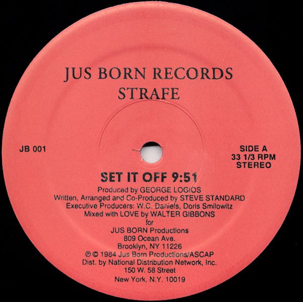 Strafe - Set It Off | Jus Born Records (JB 001) - main