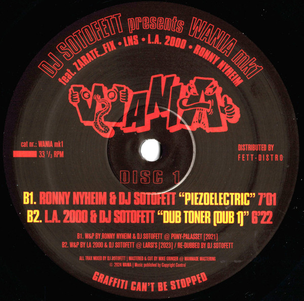 DJ Sotofett - WANIA mk1 | Wania (WANIA mk1) - 3