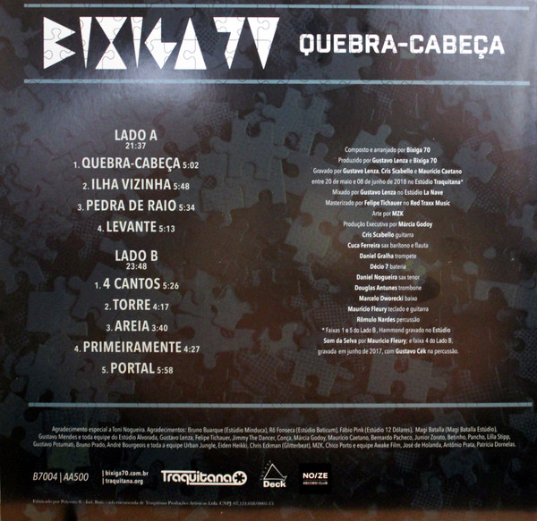 Bixiga 70 - Quebra-Cabeça | Noize Record Club (NRC017) - 2