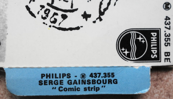 Serge Gainsbourg - Comic Strip | Philips (437.355 BE) - 3