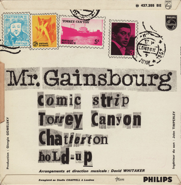 Serge Gainsbourg - Comic Strip | Philips (437.355 BE) - 2