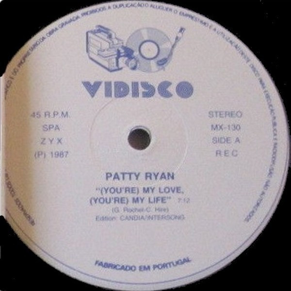Patty Ryan - (You're) My Love, (You're) My Life | Vidisco (MX 130) - 2 Patty Ryan - (You're) My Love, (You're) My Life | Vidisco (MX 130) - 2