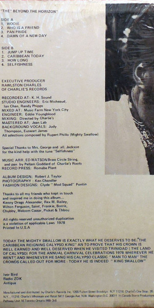 Swallow - Beyond The Horizon | Charlie's Records (CR 146) - 3 Swallow - Beyond The Horizon | Charlie's Records (CR 146) - 3