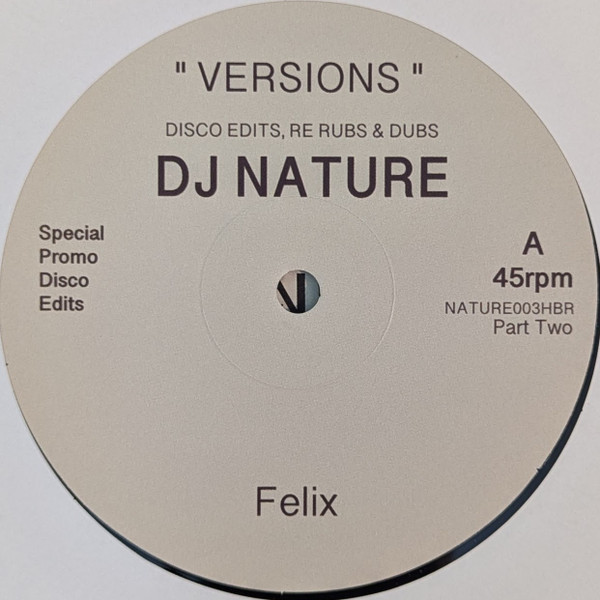 DJ Nature - Versions Part Two | Hot Biscuit Recordings (NATURE003HBR) - 3