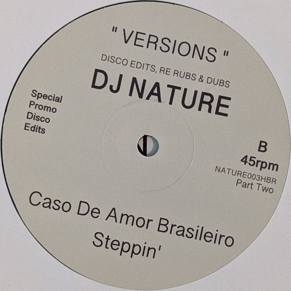 DJ Nature - Versions Part Two | Hot Biscuit Recordings (NATURE003HBR) - 4