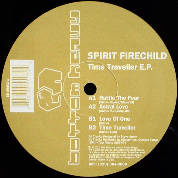 Spirit Firechild - Time Traveller EP | Bottom Heavy (BH 85503-1) - 2