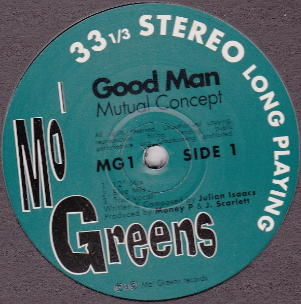 Mutual Concept - Good Man | Mo' Greens Records (MG 1) - main Mutual Concept - Good Man | Mo' Greens Records (MG 1) - main