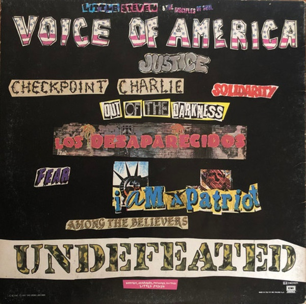 Little Steven - Voice Of America | EMI America (64 2401511) - 2 Little Steven - Voice Of America | EMI America (64 2401511) - 2