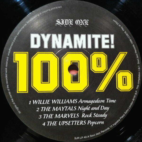 Various - 100% Dynamite! | Soul Jazz Records (SJR LP 40) - 3 Various - 100% Dynamite! | Soul Jazz Records (SJR LP 40) - 3