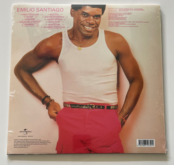 Emilio Santiago - Mais Que Um Momento | Universal Music (885 234-2) - 2 Emilio Santiago - Mais Que Um Momento | Universal Music (885 234-2) - 2