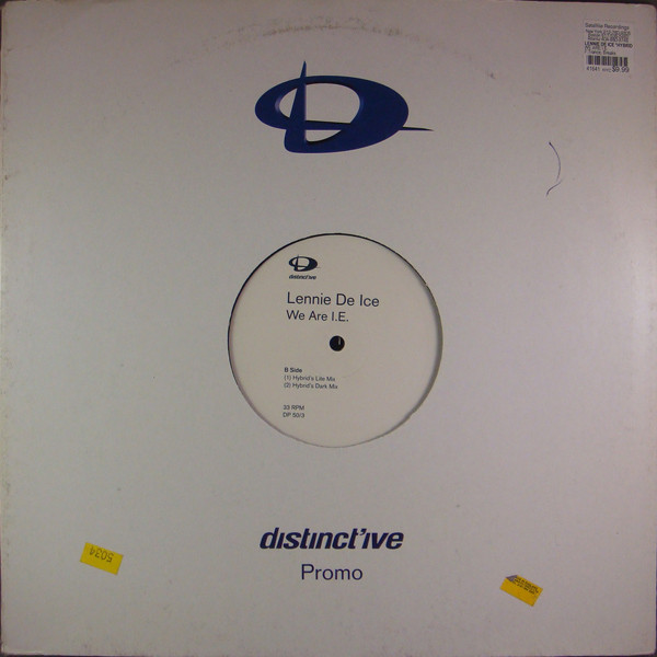 Lennie De Ice - We Are I.E. | Distinct'ive Records (DP 50/3) - 4 Lennie De Ice - We Are I.E. | Distinct'ive Records (DP 50/3) - 4