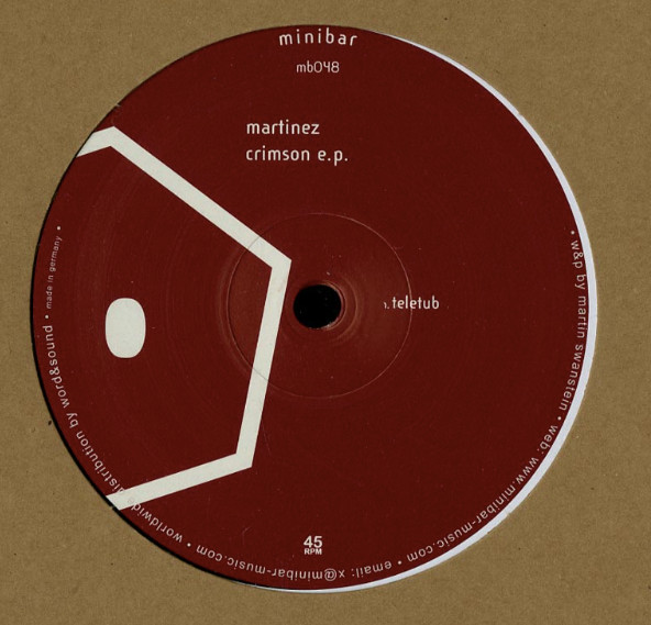 Martinez - Crimson EP | Minibar (mb048)