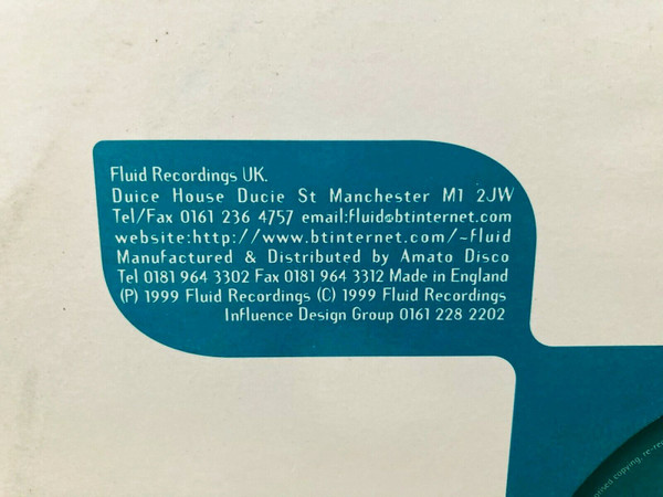 Escape - Cascades | Fluid Recordings UK (FLR-007) - 3