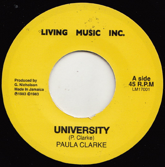 Paula Clarke - University | Living Music Inc. (LM17001) - main