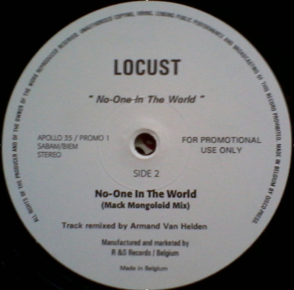 Locust - No-One In The World (Armand Van Helden Remixes) | Apollo (APOLLO 35 / PROMO 1) - 4