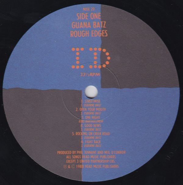 The Guana Batz - Rough Edges | I.D. Records (NOSE 20)