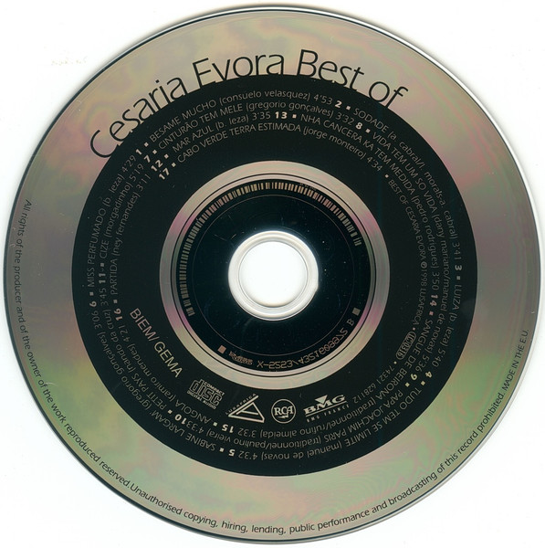 Cesaria Evora - Best Of | RCA (74321628112) - 3 Cesaria Evora - Best Of | RCA (74321628112) - 3