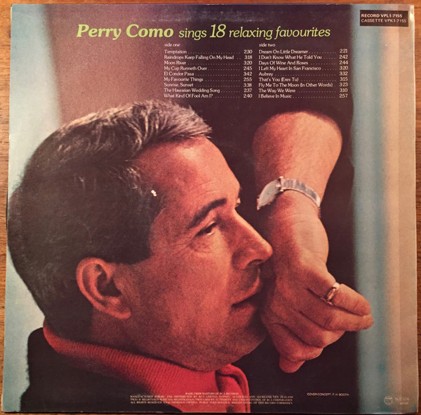 Perry Como - I Believe In Music | RCA Victor (VPL1 7155) - 2