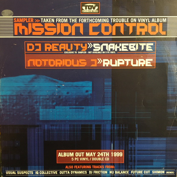 DJ Reality / Notorious J - Mission Control LP Sampler | Trouble On Vinyl (TOV 12037)
