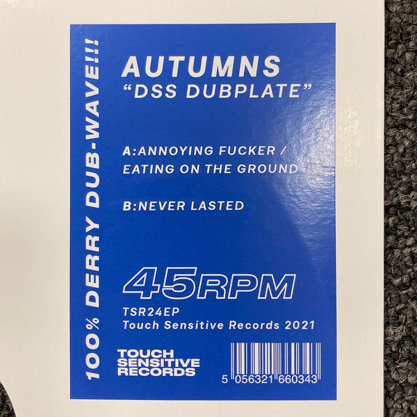 Autumns - DSS Dubplate | Touch Sensitive Records (TSR24EP) - 4
