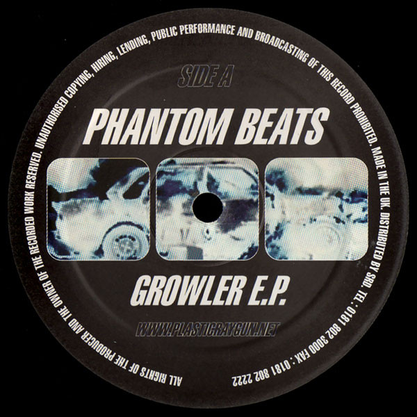Phantom Beats - Growler E.P. | Plastic Raygun (PRPR04) Phantom Beats - Growler E.P. | Plastic Raygun (PRPR04)