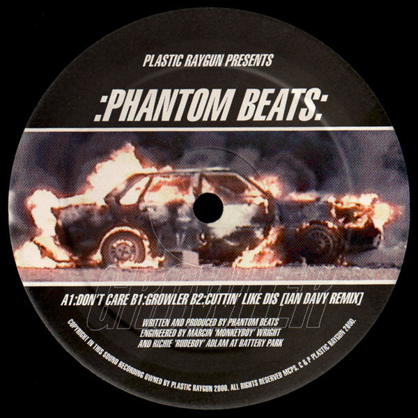 Phantom Beats - Growler E.P. | Plastic Raygun (PRPR04) - 2 Phantom Beats - Growler E.P. | Plastic Raygun (PRPR04) - 2