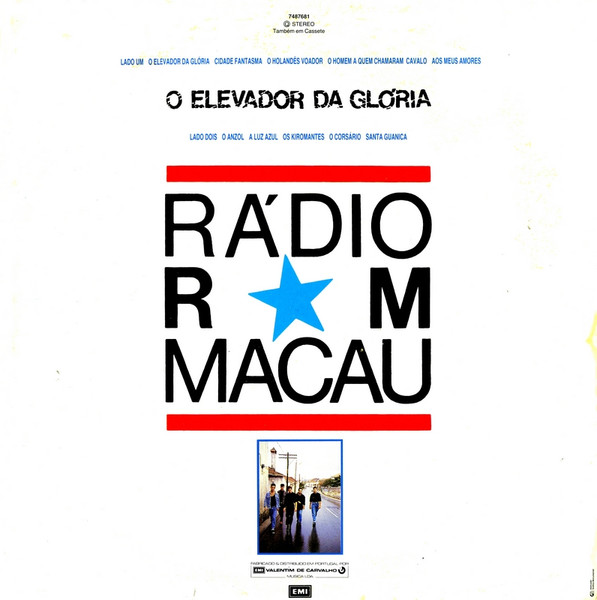 Rádio Macau - O Elevador Da Glória | EMI (7487681) - 2 Rádio Macau - O Elevador Da Glória | EMI (7487681) - 2