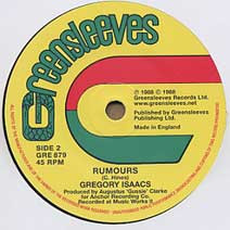 Dennis Brown , Gregory Isaacs - To The Foundation / Rumours | Greensleeves Records (none) - main Dennis Brown , Gregory Isaacs - To The Foundation / Rumours | Greensleeves Records (none) - main